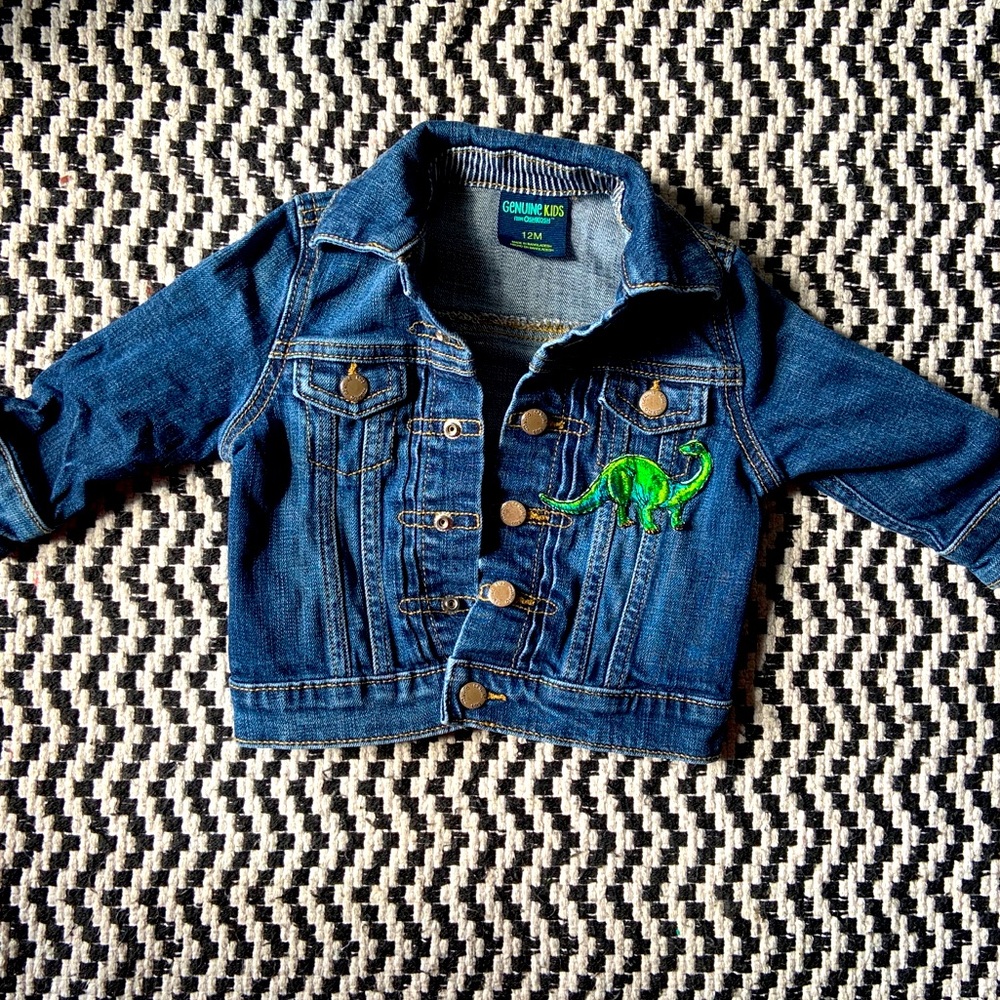 OshKosh Dinosaur Denim Jacket